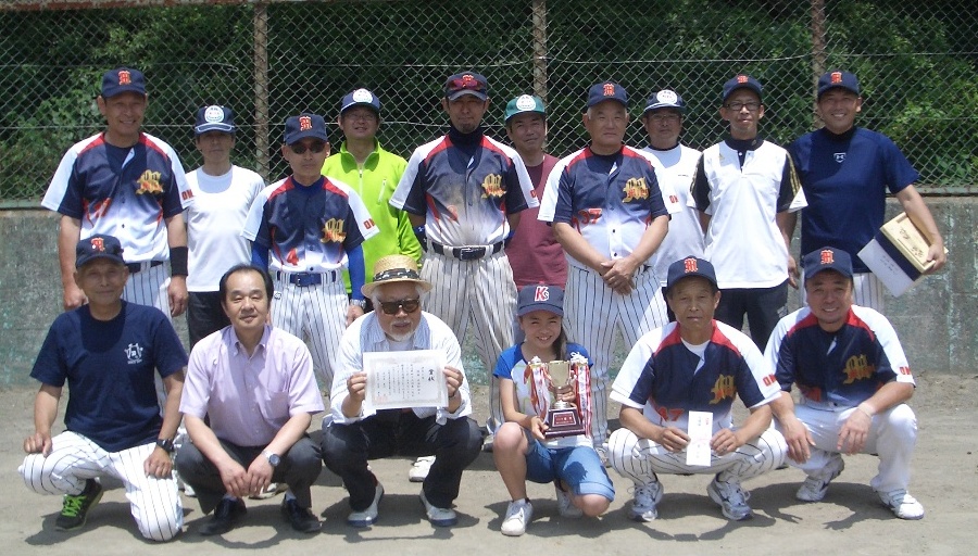 優勝の日向和田Ａチーム