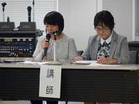 吹上自治会の塩野氏、榎本氏