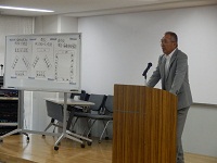 多摩団地自治会の池田氏