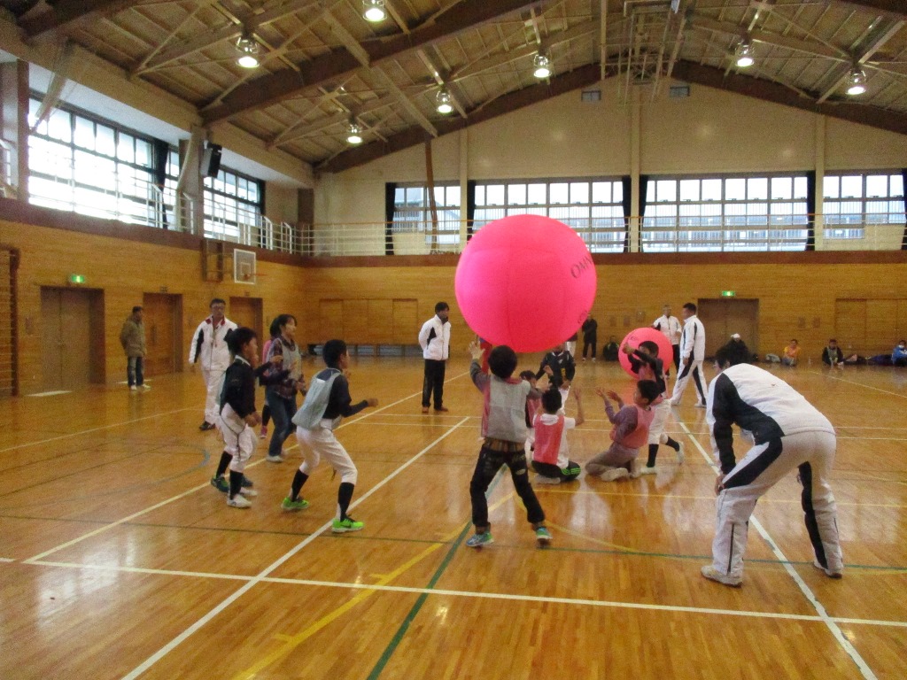 キンボール教室の様子