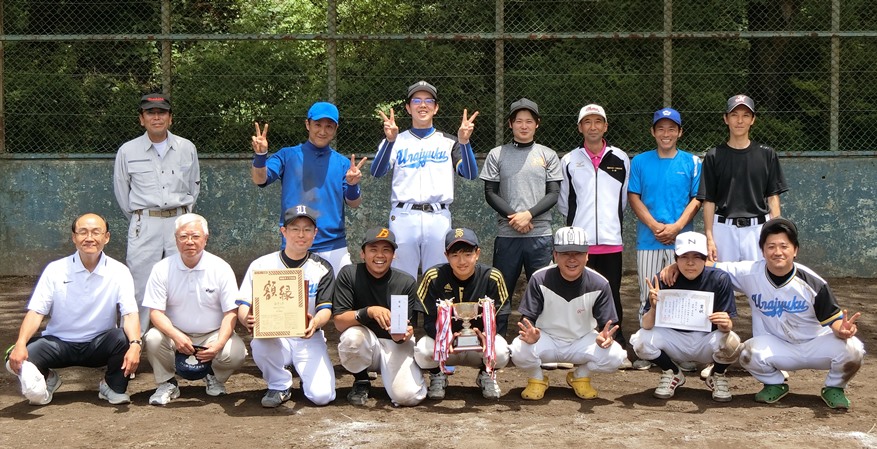 優勝の裏宿町チーム