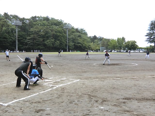 試合風景