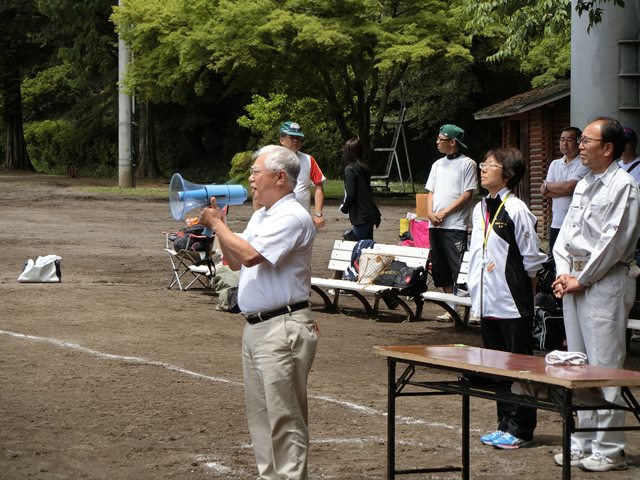 山﨑第1支会長の講評