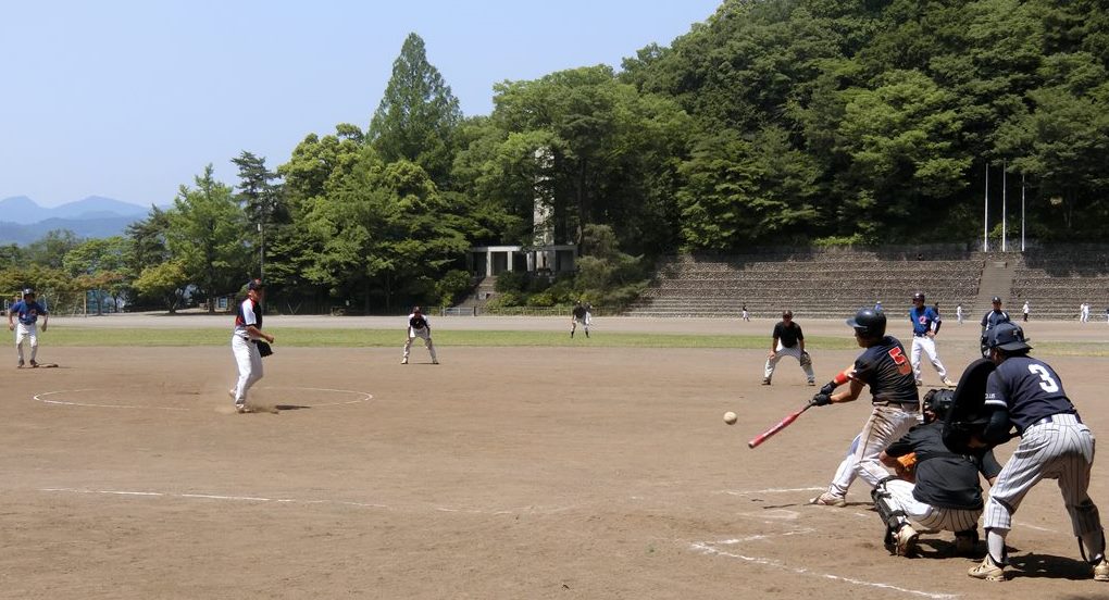 試合風景