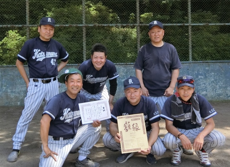 準優勝の勝沼チーム